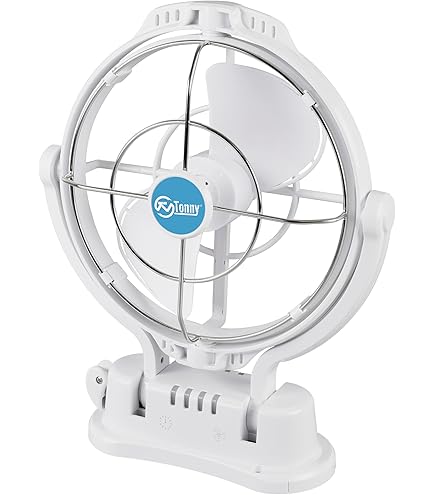 Amazon.com: SEEKR BORA II | 12/24 V Auto-Sensing DC 3‑Speed Cabin