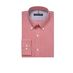 Tommy Hilfiger Men's Dress Shirt Slim Fit Non Iron