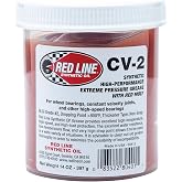 Red Line 80401 High Performance CV-2 Synthetic Grease Cartridge with Red Moly - 14 Ounce Jar