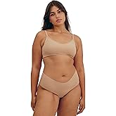 Organic Basics womens Naked Ribbed Hipster Underwear