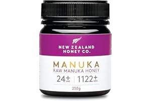 New Zealand Honey Co. Raw Manuka Honey UMF 24+ / MGO 1122+ | UMF Certified | 8.8oz | Pure Raw Honey