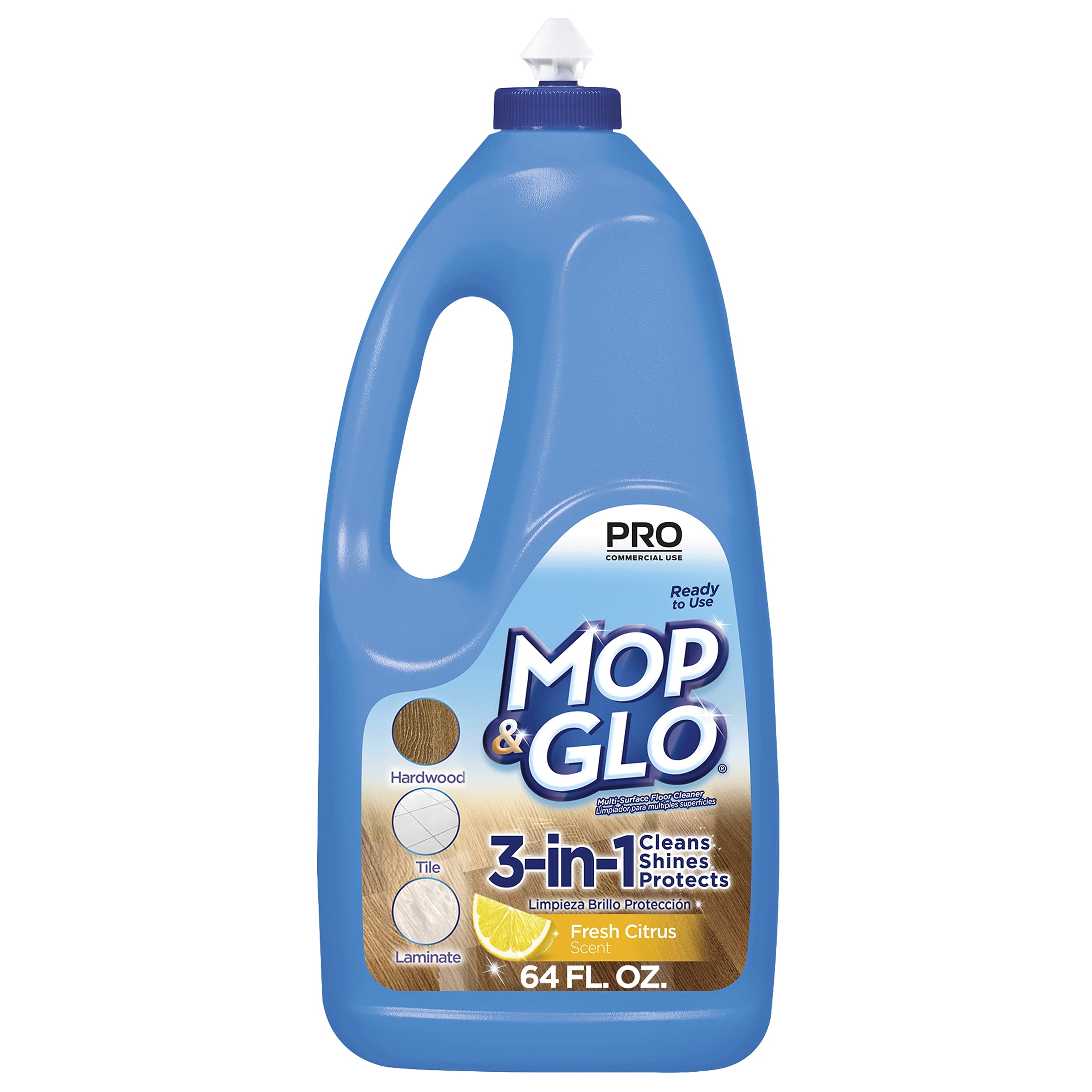 Photo 1 of Mop & Glo Professional Multi-Surface Floor Cleaner, Fresh Citrus Scent, 64 Oz