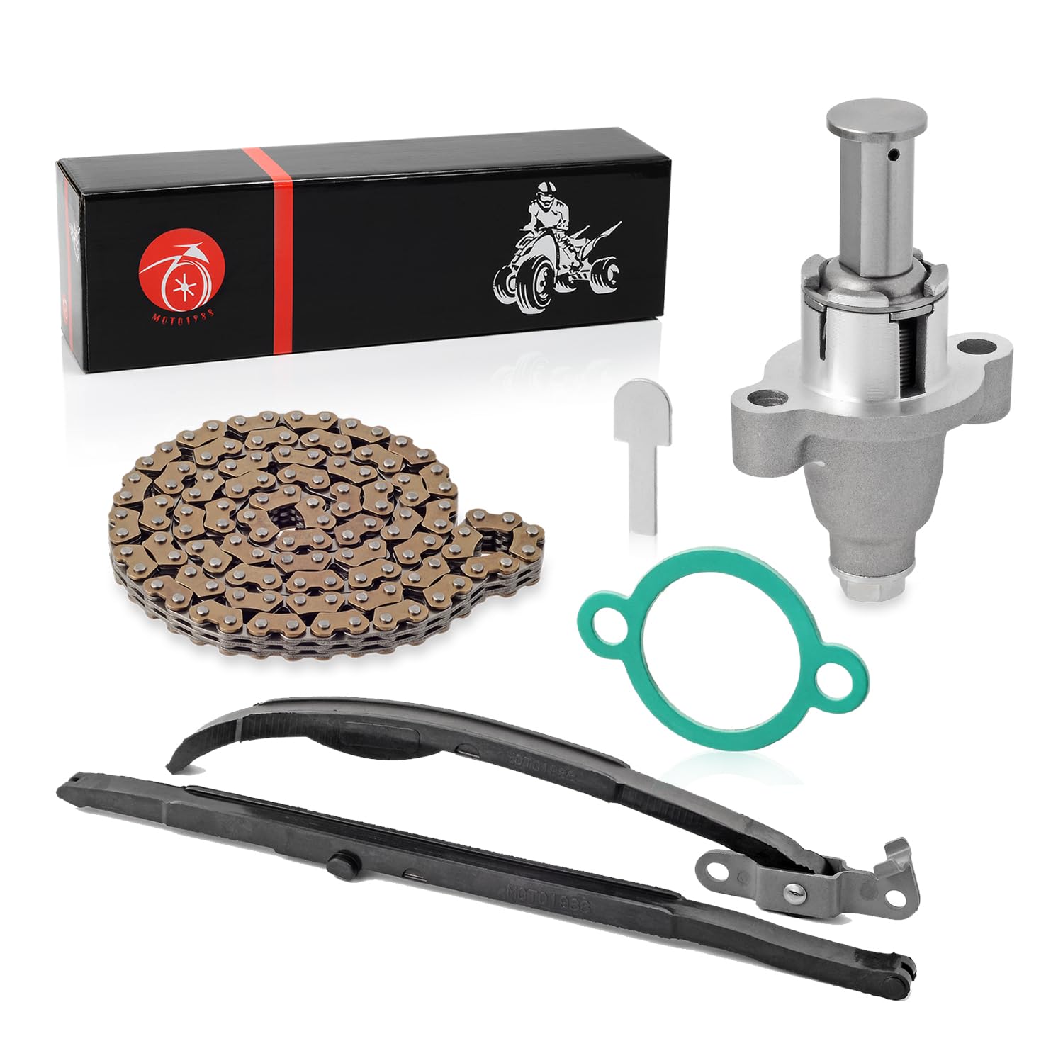 Photo 1 of Cam Timing Chain & Guides Tensioner For Yamaha YZ250F 2001-2009 WR250F 2001-2013 5NL-12251-10-00 5NL-12252-00-00