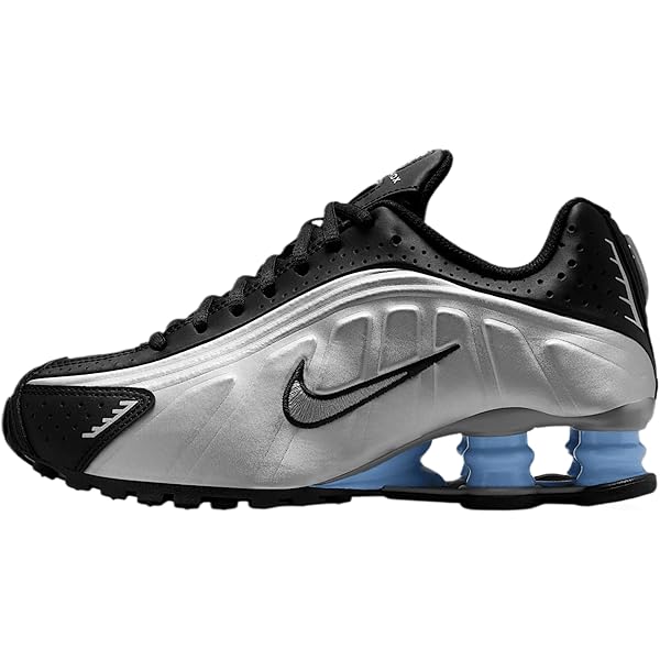 Amazon.com | Nike Shox R4 Big Kids' Shoes (CW2626-005, Metallic