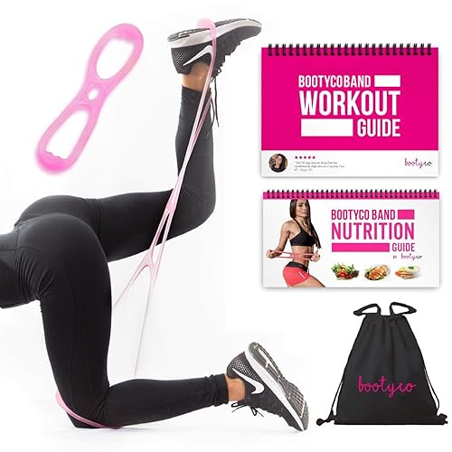 BootyCo Authentic Booty Building Band Workout Resistance Band Program