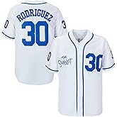 Men's #30 Benny The Jet Rodriguez #5 Michael Squints Sandlot Movie Baseball Jersey Christmas Summer Stitched