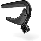 D'Addario Ukulele Pro Capo, Black | D'Addario capos provide secure, buzz-free performance, precise tension control and easy one-handed operation.