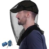 South to East Mosquito Head Net for Insects 2 Pack, Fly &amp; Bug Protection | Outdoor Essential Gear for Camping, Hiking, Fishing, Gardening, Fit All Men &amp; Women Hats