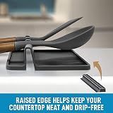 Koksi Utensil Rest 2 Pack - Silicone Spoon Holder, Heat Resistant, BPA-Free view 4