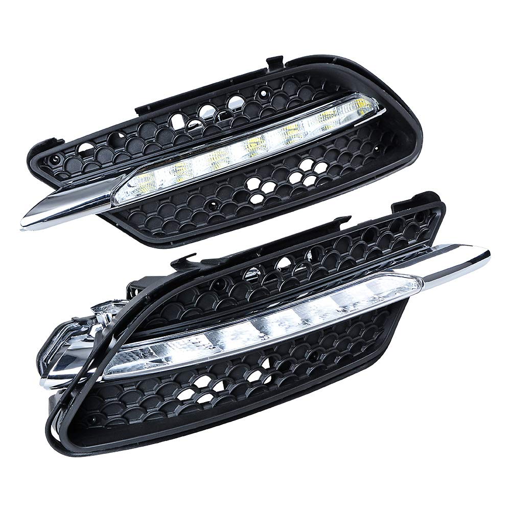 Photo 1 of amopacorp Left & Right LED Fog Light Assembly DRL Daytime Running Light For Mercedes Benz W204 C Class C300 2008-2011