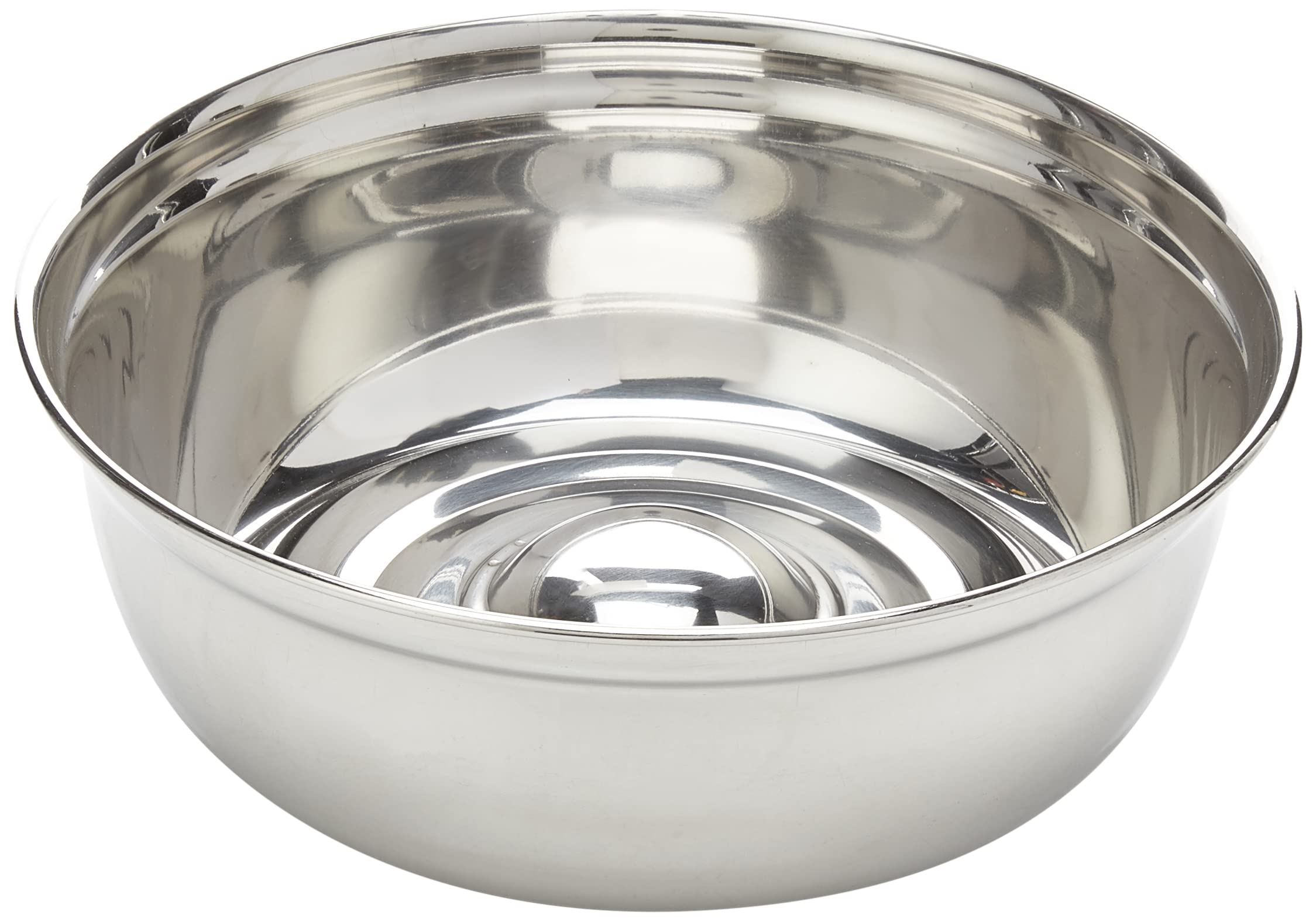 Genware NEV-21483 Plate Cover, Round, Stainless Steel