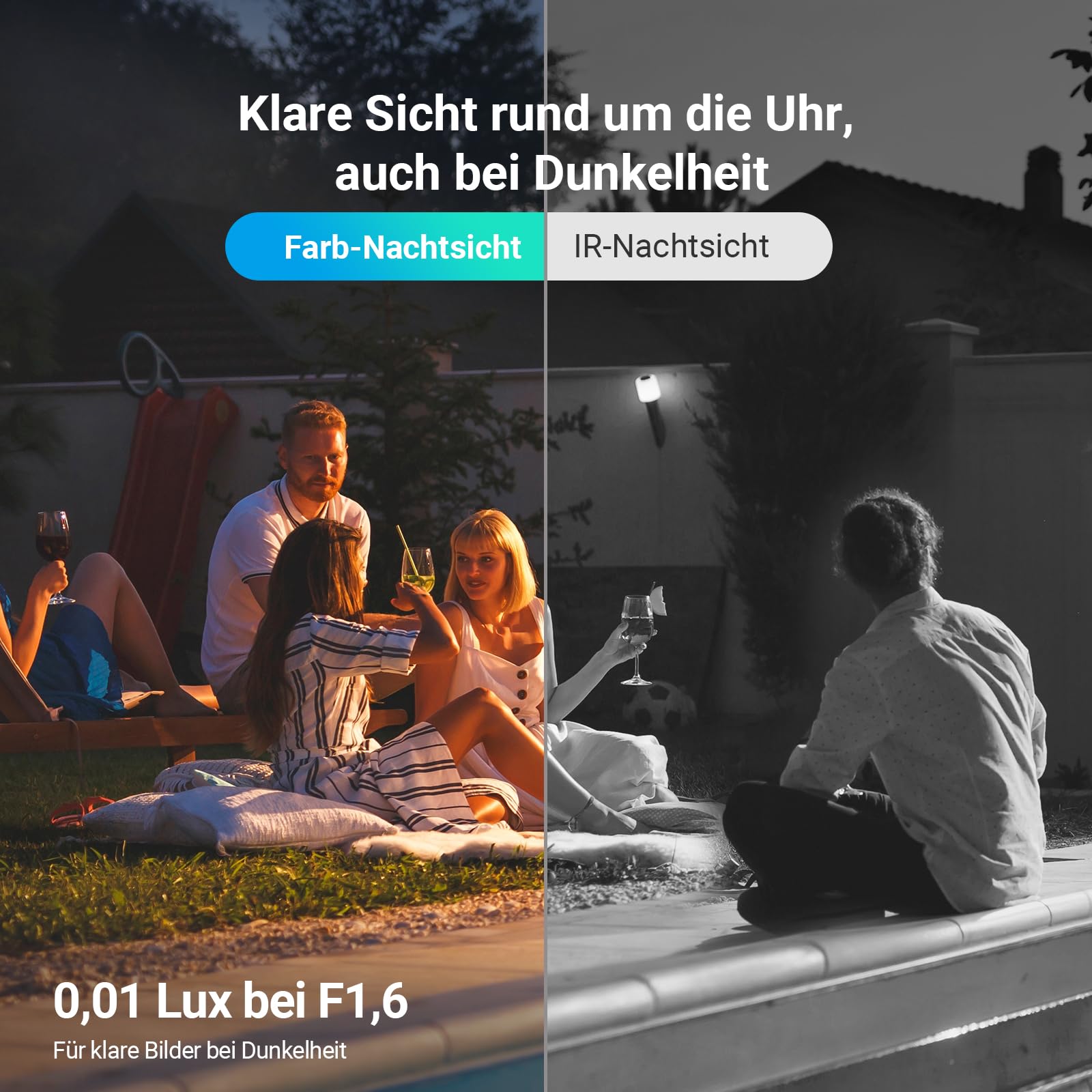 EZVIZ 4K Kabellose WLAN-Überwachungskamera, PTZ-Akku-Außenkamera 8MP, Farbnachtsicht, KI Personen-/Fahrzeugerkennung & Auto-Zoom-Track, 2-Wege-Audio, CB8 Lite + 5W Solarpanel 2 Pack 7