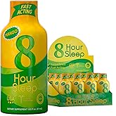 Vitamin Energy 8 Hour Sleep Shot Mango 12 Pack, Melatonin, 5-HTP, GABA, Valerian, Lavender, Nighttime Relaxation & Sleep Support Supplement, Zero Sugar, Vegan, Gluten-Free, Kosher, 1.93 fl oz