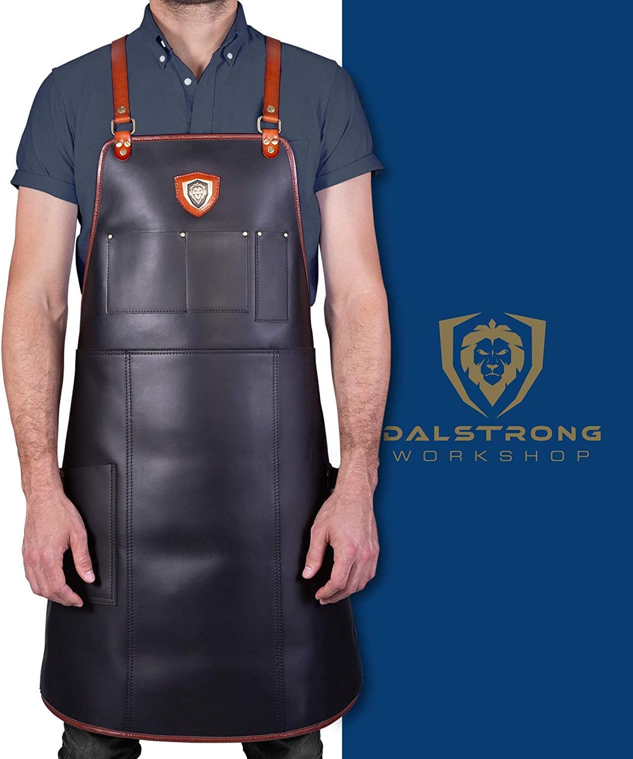 DALSTRONG Professional Chef, Butcher & BBQ Kitchen Apron The Culinary