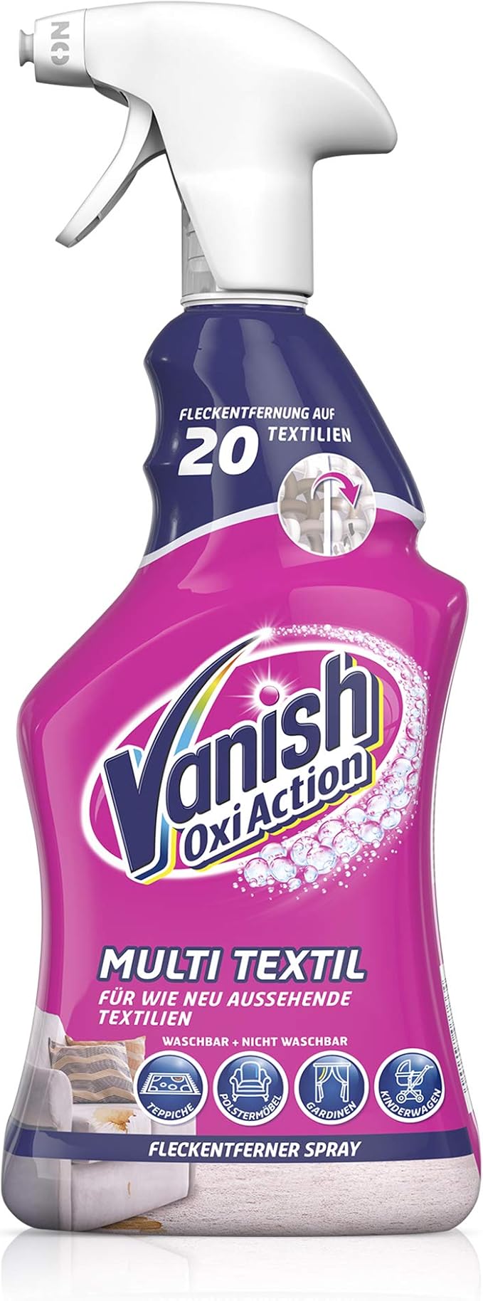 vanish gold multi textil spray para la limpieza en seco 660 ml
