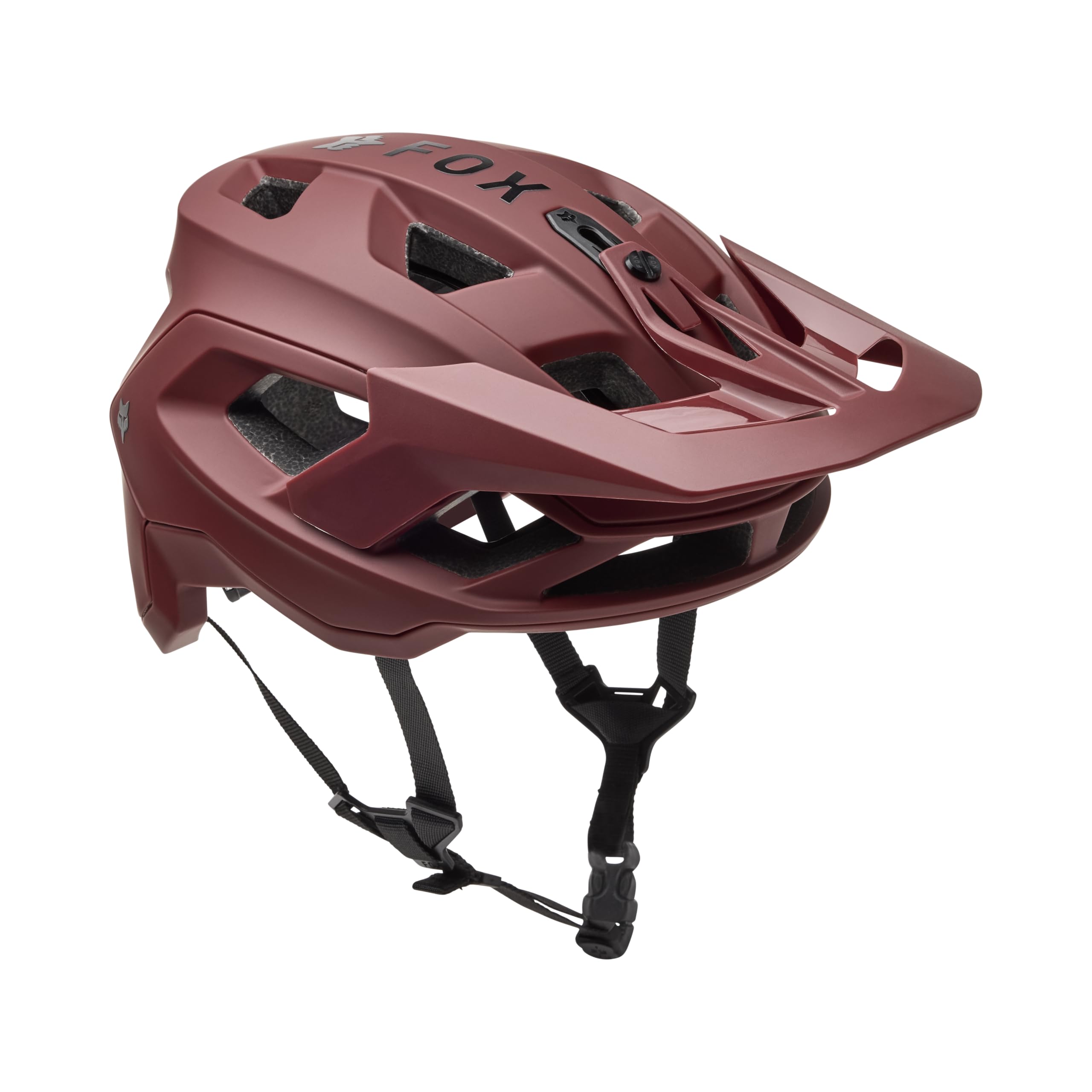 Fox Racing Speedframe Helmet Solid, CE – MTB Fahrradhelm – MIPS Schutz – verstellbares Visier – Belüftungssystem – herausnehmbares Innenfutter – verstellbare Passform – Rust, Größe: L