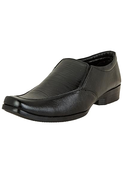 Buy Zovi Synthetic Black Formal Slip-on Shoes (11345700701) -9 UK at