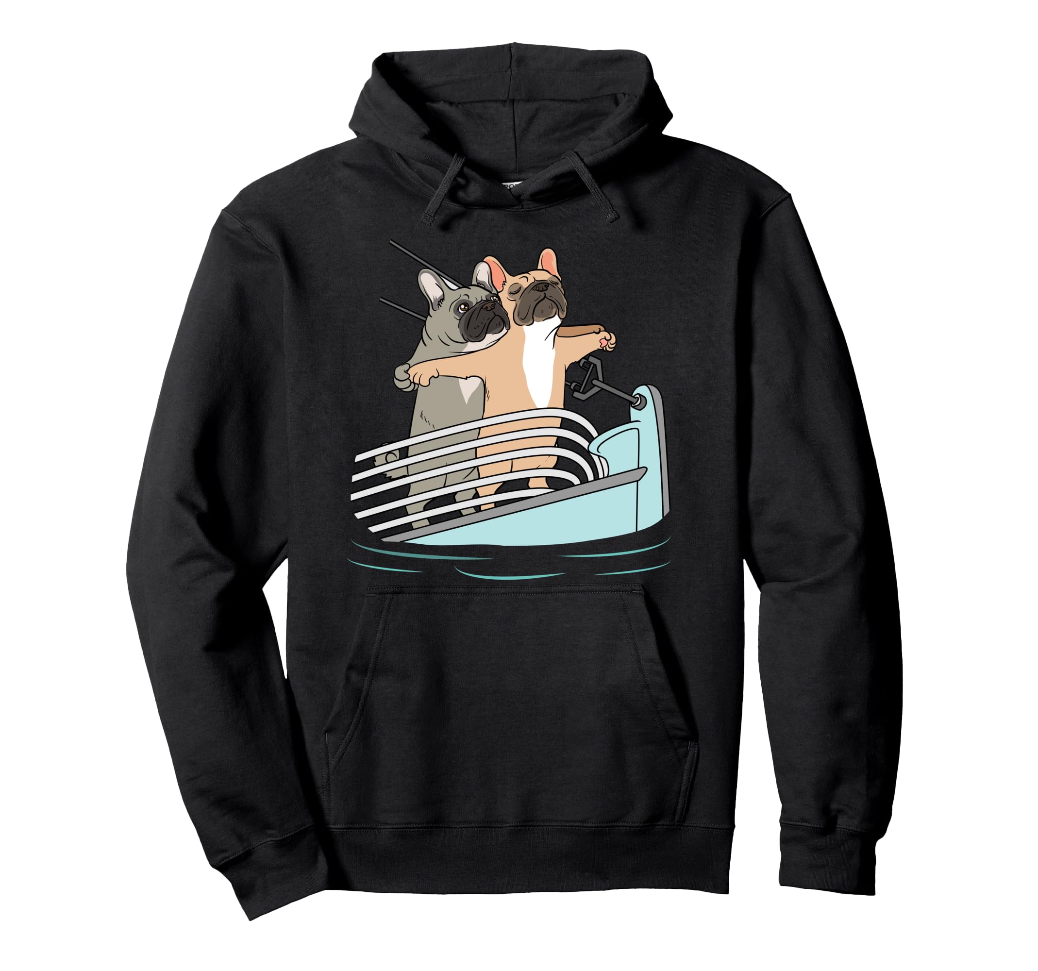 Frenchie Bulldog French Bulldogs Dog Momma and Dad Pullover Hoodie