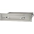 Bull Outdoor Products 09970 Single Drawer, Stainless Steel silver