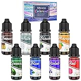 Silicone Rubber Pigment - 8 Colors Liquid Silicone