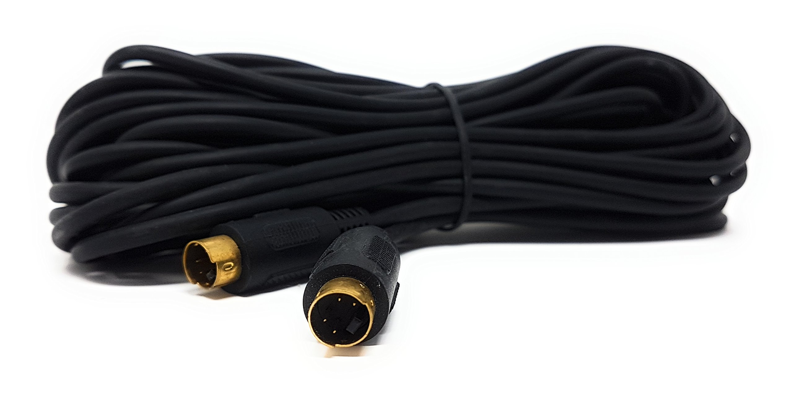 MainCore 10m long SVHS S-Video 4 pin mini-Din/Male to Male Cable Cord Lead