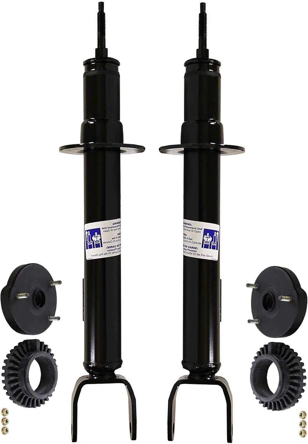 Monroe Front Left and Right Struts & Mounting Kits For Challenger SE R/T SXT RWD