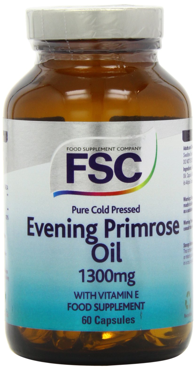 FSC 1300mg Evening Primrose Oil - Pack of 60 Capsules