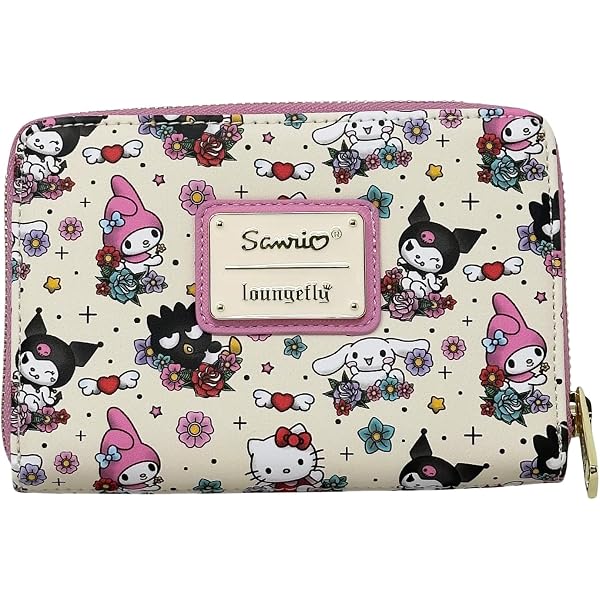 Sanrio 125962 Sanrio Hello Kitty Wallet, Hello Kitty, 3.5 x 4.1 x