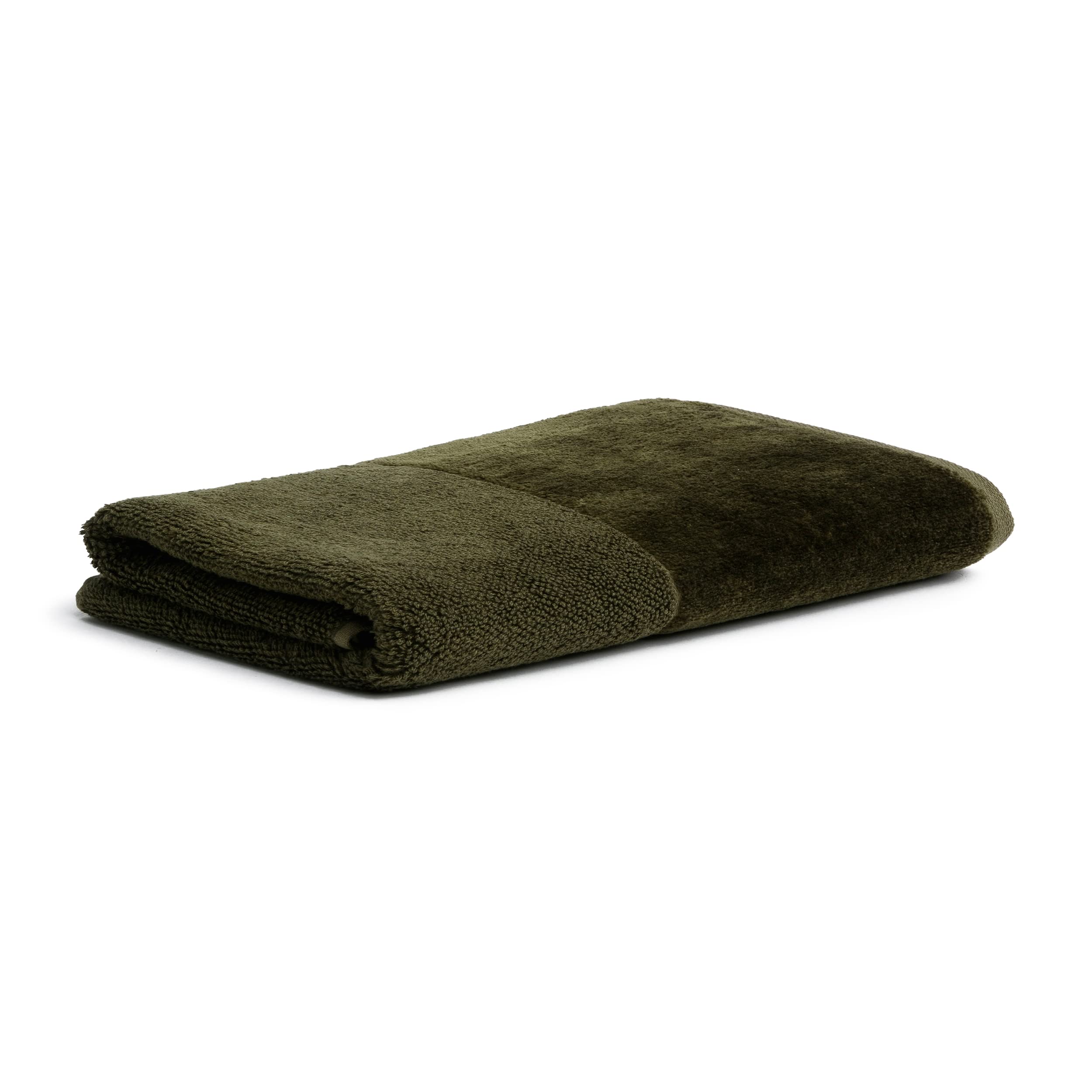 Möve Bamboo Luxe Bath Towel 80 x 150 cm 60% Cotton / 40% Viscose Made from Bamboo Cellulose, Olive