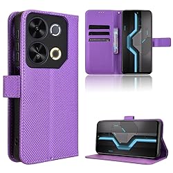 Elubugod Compatible with itel P65 4G Leather Case