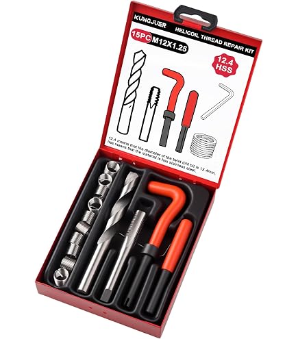 Amazon.com: Heli-Coil 554312 M12X1.25 Metric Kit : Automotive