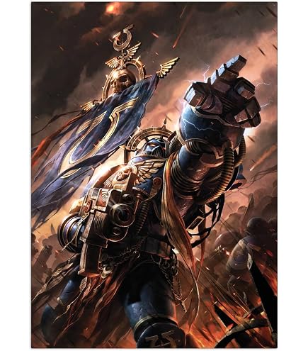 Amazon.com: Displate Official Warhammer Metal Poster Magnetic