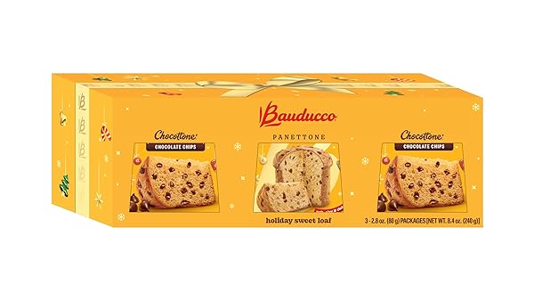 BAUDUCCO MINI PANETTONE ASSORTMENT, 8.4 OZ (PACK OF...