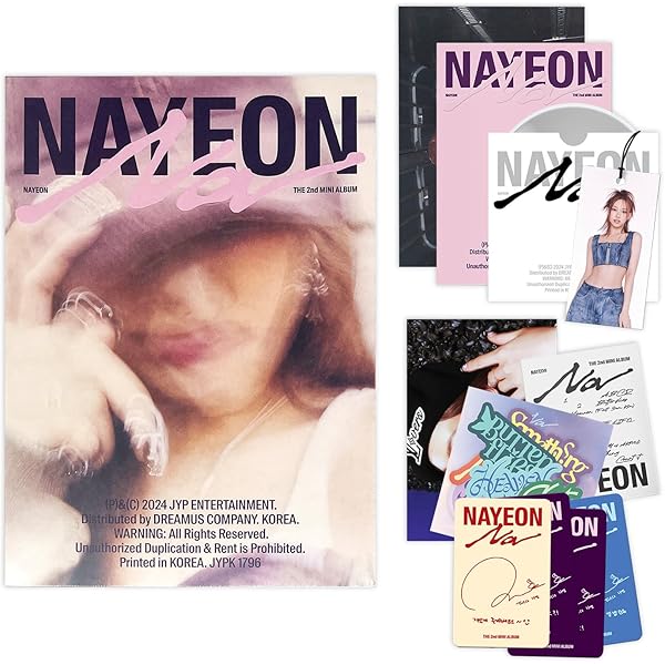 Amazon.com: Nayeon (Twice) NA Exclusive Limited Blue Haze