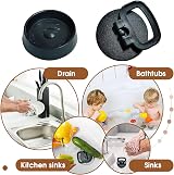 (2 Pack) Tomario Silicone Sink Bath Plug with Handle 44mm Drain Plug 1 3/4" view 4