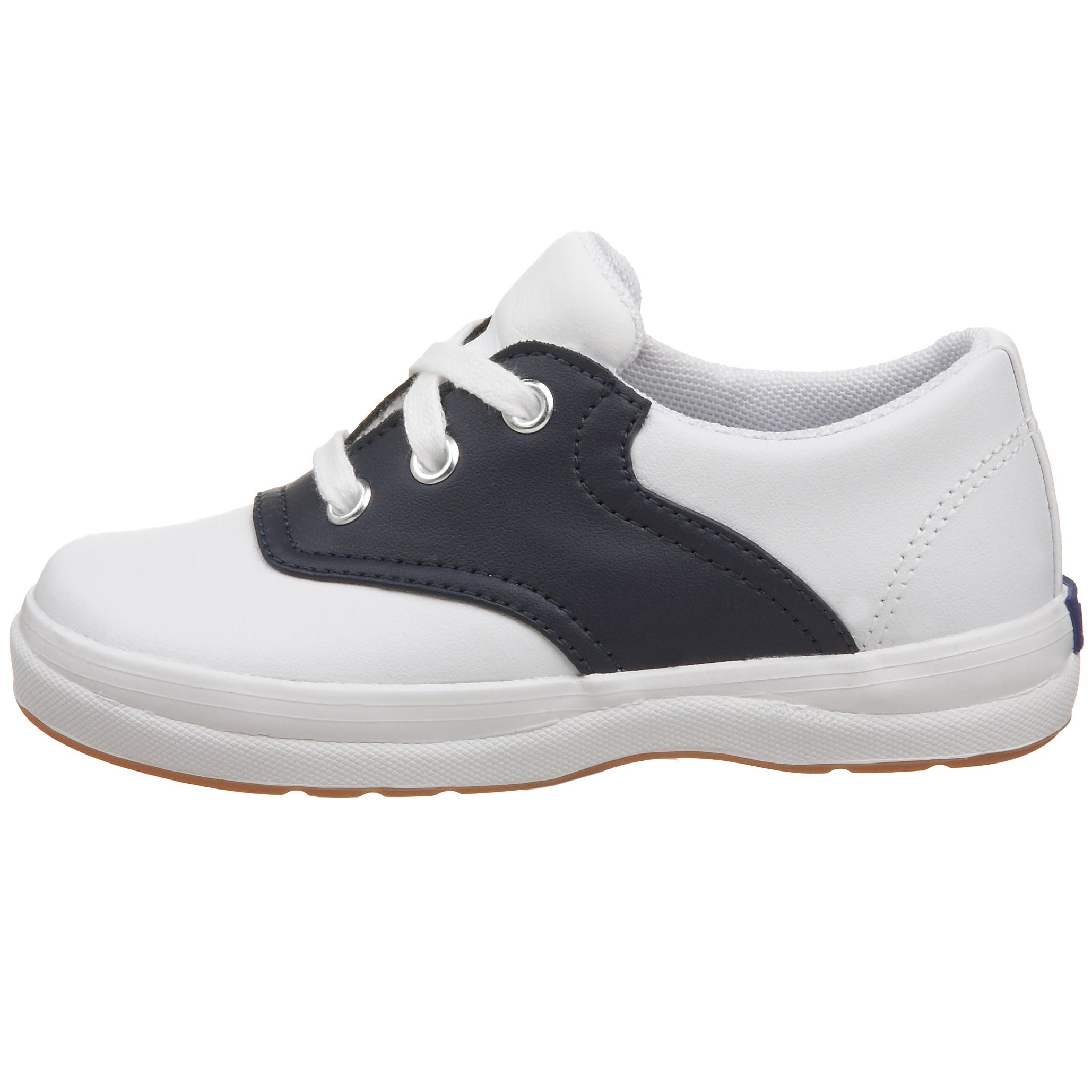 Keds Boys School Days II Sneaker ,White/Navy,10.5 Little Kid W on