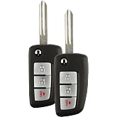 2X Key Fob Keyless Entry Remote Replacement for Infiniti Nissan KBRASTU15 | Fits 2002 2003 2004 2005 2006 2007 2008 2009 2010 2011 2012 2013 2014 2015 2016 FX35 QX4 Pathfinder Titan Xterra CWTWB1U415