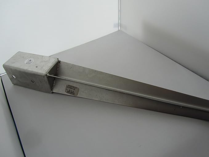 Einschlag - Bodenhülse für Vierkantpfosten 70x70x750mm V28 Edelstahl