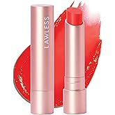 LAWLESS Women's Forget the Filler Lip Plumping Line Smoothing Tinted Balm, Cherry Vanilla, 0.09 Ounce