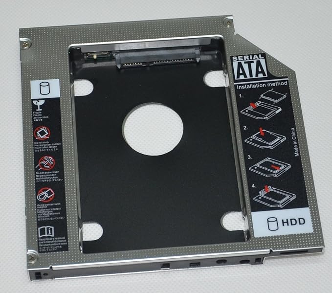 Deyoung 2nd HDD Hard Drive Caddy Adapter Bay 12.7mm For