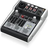 Behringer PODCASTUDIO 2 USB Premium 5-Input Mixer USB Audio Interface view 2