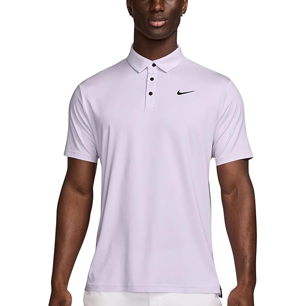 mens purple nike golf shirt
