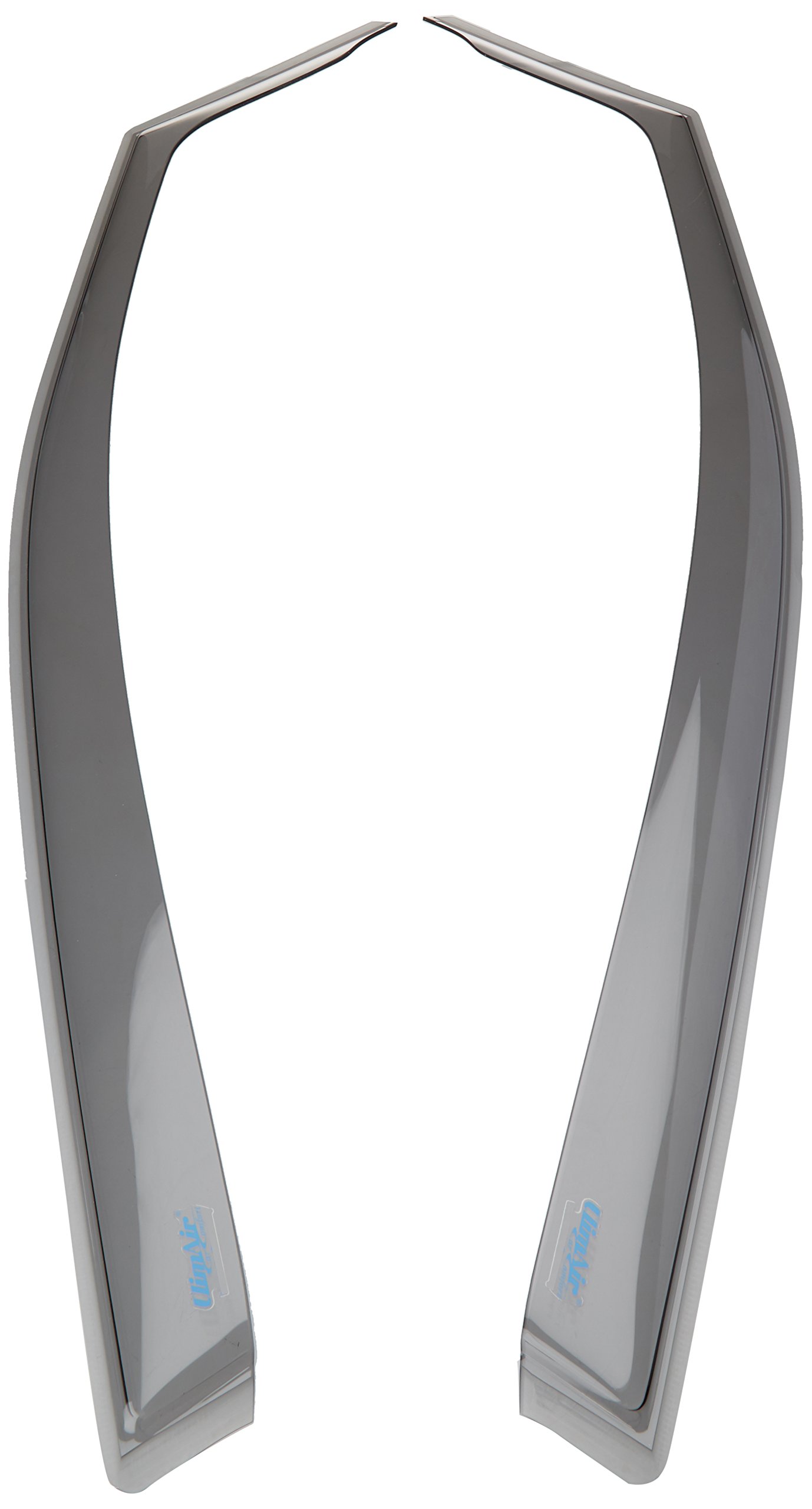 ClimAir Wind Deflectors Compatible with Volkswagen Up 5-Door 2011 Onwards / Seat Mii 5-Door 2012 Onwards / Skoda Citigo 5-Door 2012 Onwards, Smoke