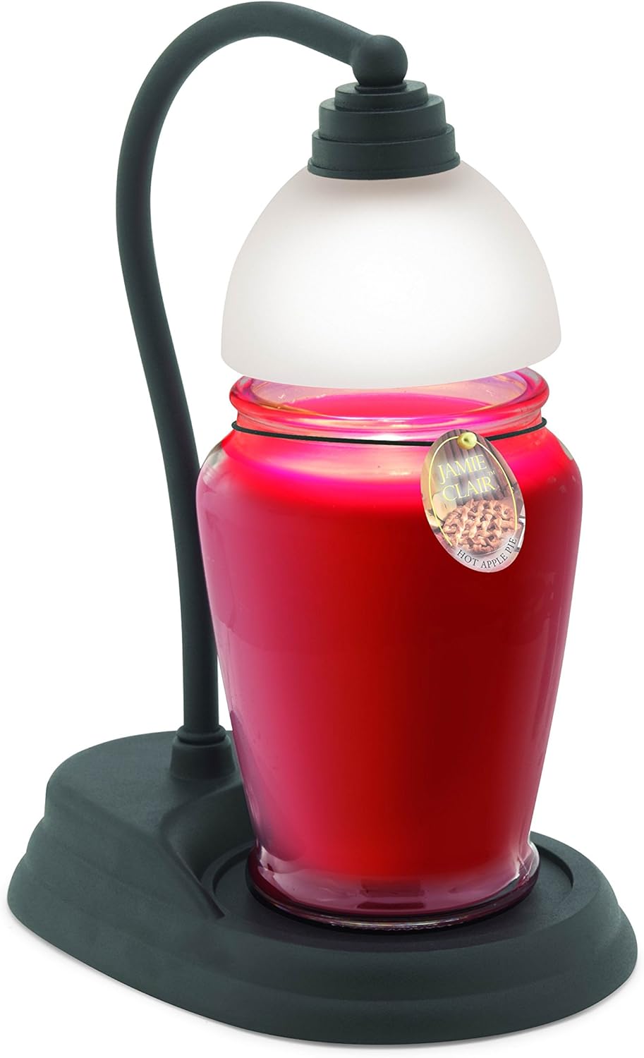 Amazon.de Candle Warmers Aurora Lampe für Duftkerzen im Glas schwarz