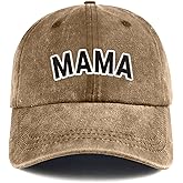 Mama Hat for Women Vintage Washed Adjustable Cotton Baseball Cap Gifts for Mom Hats