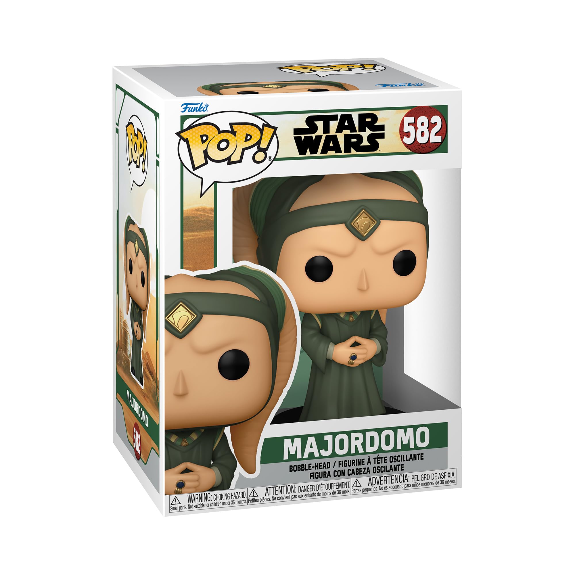 Funko POP! Star Wars: BoBF - Majordomo - Star Wars: the Book Of Boba Fett - Collectable Vinyl Figure - Gift Idea - Official Merchandise - Toys for Kids & Adults - TV Fans