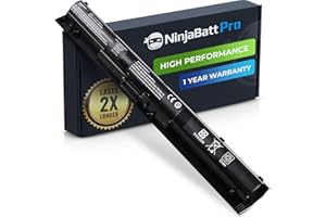 NinjaBatt Pro Battery for HP 800049-001 K104 800010-421 KI04 KIO4 HSTNN-LB6R 17-G121WM TPN-Q160 TPN-Q158 TPN-159 TPN-Q161 TPN
