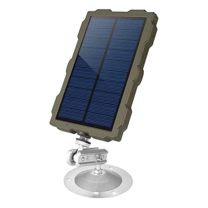 FLAGPOWER Solarpanell Ladegerät Solargeräte, 1.5W Mini Sonnenkollektor 1500mAh Solar Panel Solar Ladegerät Akku für Outdoor W