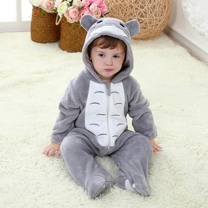 totoro onesie baby