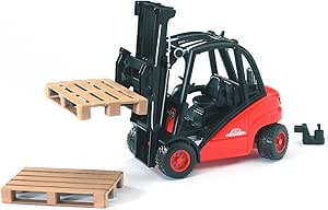 Bruder 02511 Linde H30D Forklift with 2 Pallets
